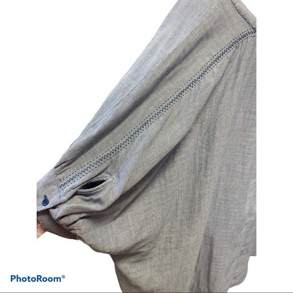 Lane Bryant high-low strip top 14/16 - Picture 3 of 8